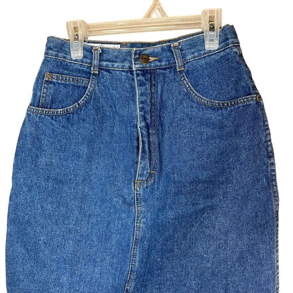Vintage Basic Helium Jean Skirt Size 9‎ - Picture 2 of 6